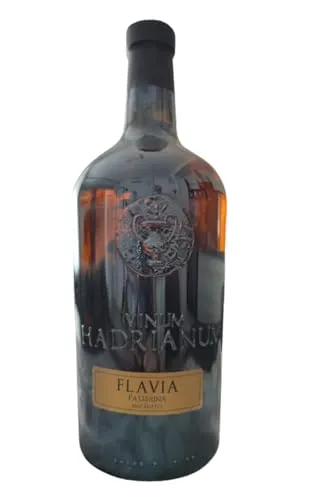 Bottle Italian FLAVIA 2021 Passerina Colli Aprutini Uve IGT by Vinum Hadrianum | Vino Macerato Colore Ambra (Orange Wine) | Affinato in Anfore di Argilla - (Each Bottle 750 ml) 1