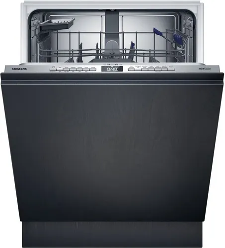 Siemens SN63EX03BD Geschirrspüler 60 cm - Vollintegrierbarer Geschirrspüler mit 13 Maßgedecken, Eco Trocknung und Home Connect App für intelligente Steuerung. Ideal für moderne Küchen.