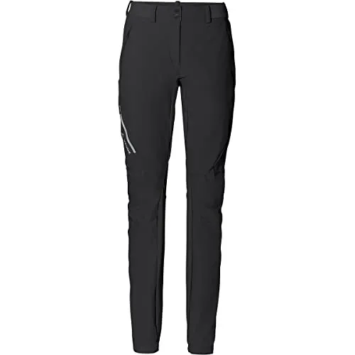 Vaude Damen Scopi II Hose - Slim-Fit für Bergsport - Die Scopi II Hose für Damen in Größe M bietet durch ihren elastischen Bund optimalen Komfort und schützt zuverlässig vor Wind und Nässe. Ideal für aktive Abenteuer in der Natur.