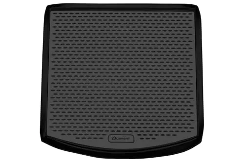 LEMENT Kofferraummatte für SEAT Alhambra (2017->) - Passgenaue Kofferraummatte für SEAT Alhambra, schützt vor Schmutz und Flüssigkeiten mit rutschhemmender Oberfläche und umlaufendem Schutzrand für optimalen Allwetterschutz.