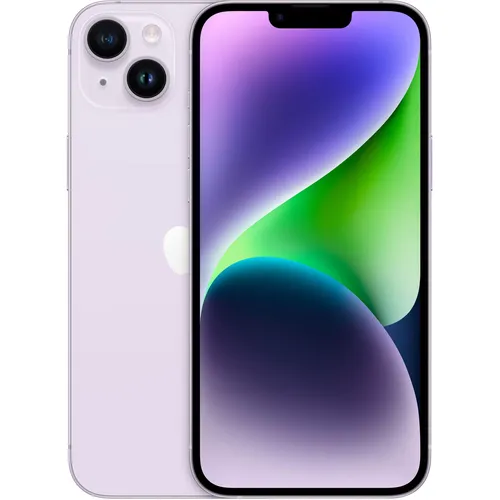Apple iPhone 14 Plus - 128 GB, Purple, 5G Smartphone - Smartphone mit 6.70" Display, 12 Mpx Kamera und SIM + eSIM Unterstützung, ideal für modernes Multitasking und beeindruckende Fotografie.
