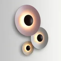 Wandleuchte MARSET, Ginger 20 C, dimmbar, Violett, für Wohnzimmer, Metall, Design