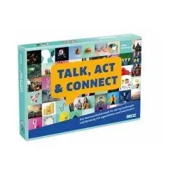 Talk, Act & Connect: Kommunikationsspiel für Psychotherapie - Medizin, fördert die Kommunikation in der Therapie mit 160 Karten in stabiler Box - ideal für Jugendliche und Erwachsene.