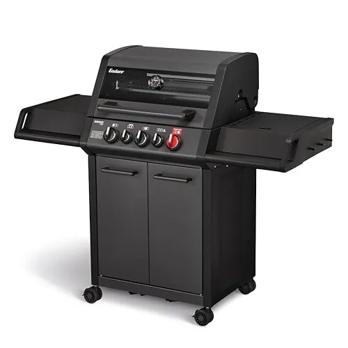 Enders Monroe Pro 3 SIK Turbo Shadow - Hochleistungs-Gasgrill für perfektes Grillvergnügen, durchdachte Details für Grillprofis