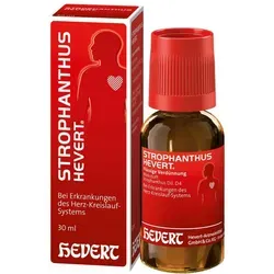 Strophanthus Hevert Tropfen - Naturheilkundliches Arzneimittel zur Stärkung der Herztätigkeit, ideal bei nervösen Herzbeschwerden und Rhythmusstörungen. Unterstützt die Herzgesundheit auf sanfte Weise.