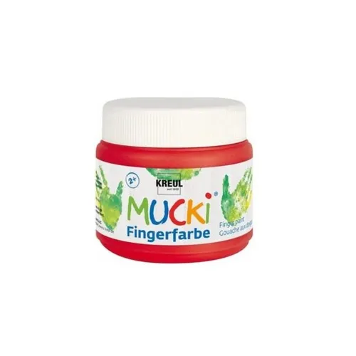KREUL MUCKI FNGERFARBE ROT 150 ml FINGER-FARBE 100ml/1,79EUR NEU