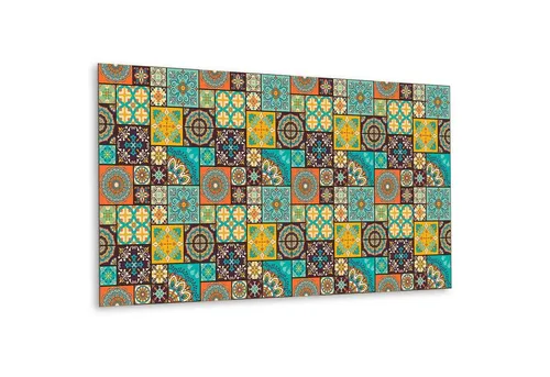 Tulup Selbstklebende Vinyl-Wandpaneele für Küchenrückwand - Moderne Wandverkleidung: Selbstklebende Vinyl-Fliesen 100 cm x 50 cm, ideal zum Schutz und zur Verschönerung von Oberflächen in Innenräumen. UV-beständig und einfach anzubringen!