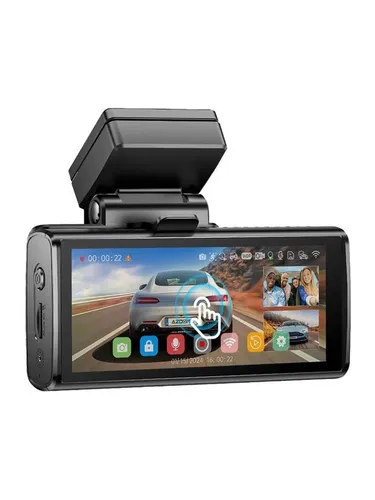 Azdome M580 Dashcam 5K Frontkamera mit 1080p Rückfahrkamera - Dashcam mit 5K Front- und 1080p Rückkamera, ideal für klare Aufnahmen und Sicherheit beim Fahren, ausgestattet mit Nachtsicht und G-Sensor.