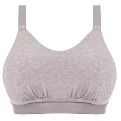 Elomi Downtime Non Wired Bralette Grau J 95 Damen - Erleben Sie höchsten Komfort mit dem Elomi Downtime Non Wired Bralette. Bügelloses Design und elastisches Unterbrustband bieten den ganzen Tag über perfekten Halt und angenehme Passform. Ideal für Alltag und entspannte Abende.