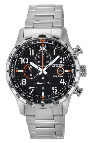 Citizen Eco-Drive Solar Chronograph CA0790-83E - Herrenuhr mit 100m Wasserdichtigkeit - Armbanduhren: Hochwertige Herren-Chronograph mit Solar-Uhrwerk, 100m wasserdicht und leuchtenden Indizes für optimale Ablesbarkeit.