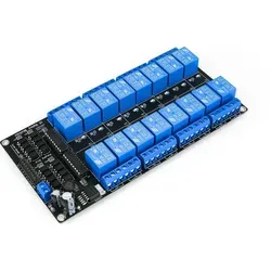 HIMALAYA 12V 16CH Relaismodul für Arduino - Effizientes 16-Kanal Relaismodul zur einfachen Steuerung großer Lasten mit Mikrocontrollern. Ideal für Projekte mit Arduino, PIC oder ARM.