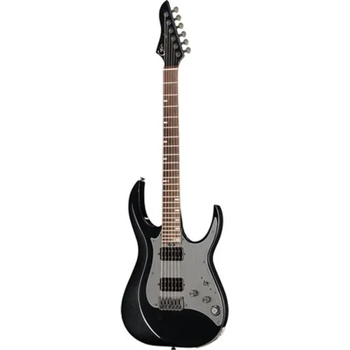 Mooer GTRS Guitars Modern 800 PBK – Innovative E-Gitarre - Effektgeräte für Gitarre & Bass; 6-Saiter E-Gitarre mit integriertem GTRS Intelligent Process System für digitales Sound Design und kabellose Steuerung, ideal für moderne Musiker.