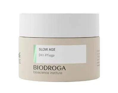 Biodroga Bioscience Institute Slow Age 24h Pflege 50 ml - Tagespflege mit Anti-Aging-Effekt, spendet intensive Feuchtigkeit und unterstützt die Hautregeneration für ein jugendliches Aussehen.