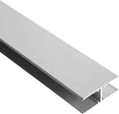 Gutta H-Profil 200 cm 16 mm silber - Kunststoffbedachung mit hochwertigem, langlebigem H-Profil für stabile und wetterfeste Verbindungen.