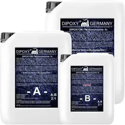 Epoxidharz Epoxy Gießharz 2K-700 - 0,75kg für vielseitige Anwendungen - Basteln mit 2K-700 Epoxidharz, ideal für Metall, Holz und Kunststoffe. Selbstnivellierend und einfach zu verarbeiten, perfekt für kreative Projekte wie River Tables und Modellbau!