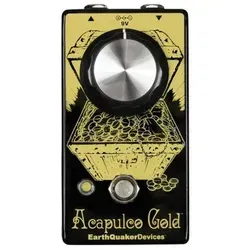 EarthQuakerDevices Acapulco Gold V2 - Power Amp Distortion - Effektgerät für Gitarre & Bass, emuliert Vintage Sunn Model T Verzerrungen und bietet dynamische Distortion bis hin zu Fuzz für kraftvollen Klang.