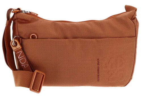 Mandarina Duck Damen Md20 Hobo MD 20, Pumpkin - Eleganter Hobo Crossover aus strapazierfähigem Mitrix-Gewebe, ideal für den Alltag. Praktische Innenorganisation mit Handyhalter und mehreren Taschen für optimalen Komfort.