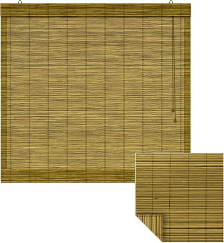 Victoria M. Bambus-Raffrollo 120 x 130 cm, braun – Eleganter Sicht- & Sonnenschutz - Das Victoria M. Bambus-Raffrollo vereint natürliche Eleganz mit Funktionalität. Ideal für Wohnzimmer & Schlafzimmer, sorgt es für stufenlosen Sicht- und Sonnenschutz und schafft eine angenehme Atmosphäre.