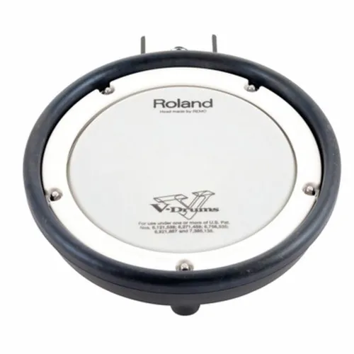 Roland PDX-6 Dual Trigger Mesh Head Pad, 8in - E-Drum-Zubehör mit dualem Trigger für präzise Ansprache und realistischen Spielgefühl, ideal zur Erweiterung Ihres Sets.