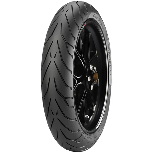 Angel GT FRONT Motorradreifen - 100 % Italian Gran Turismo Reifen, ideal für Sicherheit und Wendigkeit. Überragende Haftung auf nasser Fahrbahn dank Zweikomponenten-Technologie.
