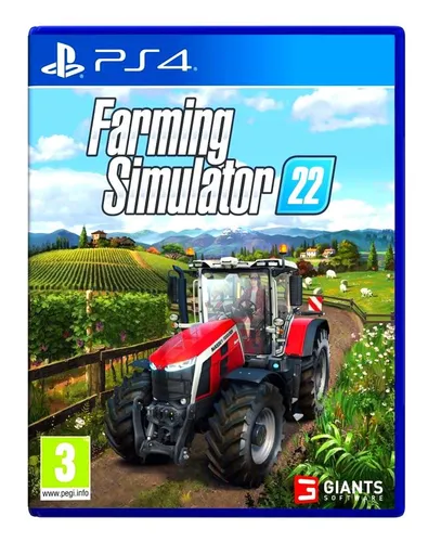 Farming Simulator 22 (PS4) - Spiele für PlayStation 4, über 400 Maschinen und neue Pflanzen, entspannter Multiplayer-Modus für bis zu 16 Spieler, saisonale Zyklen und Produktionsketten für ein realistisches Landwirtschaftserlebnis.