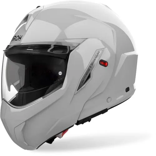 Airoh Mathisse II Klapphelm grau, L - Motorradhelm mit P/J-Homologation, flexibel nutzbar für maximalen Schutz oder frischen Wind. Extra weites Sichtfeld und Pinlock-Scheibe für klare Sicht bei jedem Abenteuer.