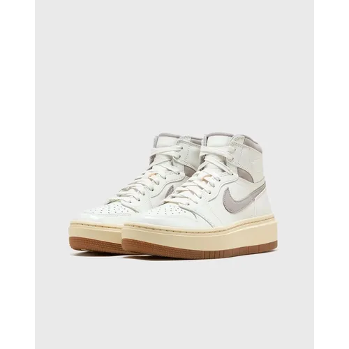 Nike Jordan 1 Elevate High Damen Sneaker Grau DZ3744-100 - Damen Sneaker für Freizeit und Sport mit atmungsaktivem Obermaterial aus Leder. Der Mid Top Schuh bietet optimalen Komfort und Stil, inspiriert von Michael Jordan.