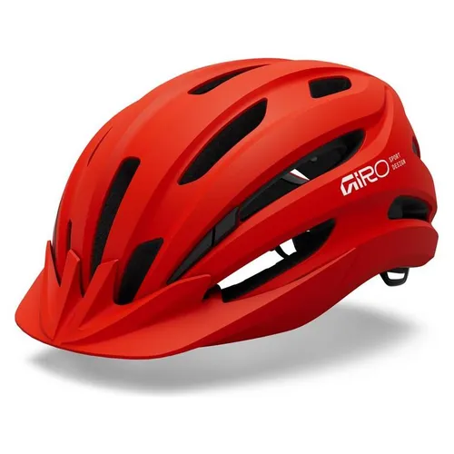 Giro Register II Matt Flame Red - Leichter Freizeithelm mit In-Mold-Konstruktion und optimaler Belüftung. Ideal für Mountainbiker und Radtourenliebhaber. Verstellbares System für individuellen Komfort und abnehmbares Visier. Verfügbar in verschiedenen Größen.