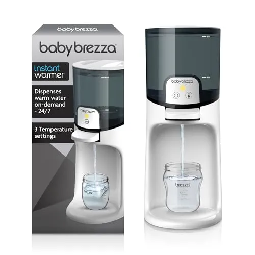 Baby Brezza Fläschchenwärmer Instant Warmer - Babykostwärmer für sofort warmes Wasser, ideal für alle Flaschen und Größen – kein Warten mehr, einfach Milchpulver hinzufügen!