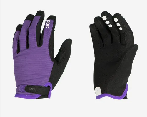 POC MTB-Fahrradhandschuhe "Resistance MTB" in Lila - S - Hochwertige Fahrradhandschuhe mit atmungsaktivem Material, rutschhemmendem Silikon und reflektierenden Details. Optimal für den Einsatz beim Mountainbiking.