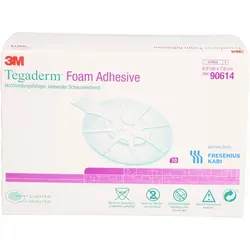 Tegaderm Foam Adhesive 6.9 x 7.6 cm 90614 Oval 10 ST