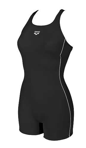 ARENA Damen W Finding HL R Einteiler Badesuit 42 - Bademode für Damen, stylischer schwarzer Einteiler mit optimalem Sitz und Komfort für unbeschwerte Schwimmstunden.
