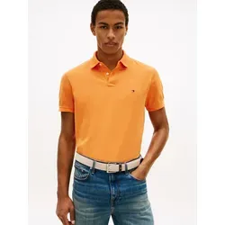 Tommy Hilfiger Poloshirt 1985 REGULAR POLO - Orange L (50) - Hochwertiges Poloshirt aus Piqué mit 96% Baumwolle für einen angenehmen Tragekomfort. Ideal für lässige Outfits, ausgestattet mit Polokragen und Logostickerei.