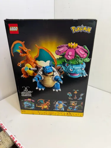 LEGO® NEU & OVP Pokemon Set 72153 - Bisaflor, Glurak und Turtok - Vollständiges LEGO Set für Pokemon-Fans ab 18 Jahren. Enthält detaillierte Figuren und eine hochwertige Schachtel für Sammler. Vorbestellung für 2026!