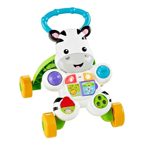 Fisher-Price Lern mit mir - Zebra Lauflernwagen - Entdecken Sie den Fisher-Price DLD87 Lauflernwagen mit musikalischen Aktivitäten und Lerninhalten. Ideal für Kinder ab 6 Monaten und fördert spielerisch die ersten Gehversuche. Spaß und Lernen in einem!','category':'Babyspielwaren