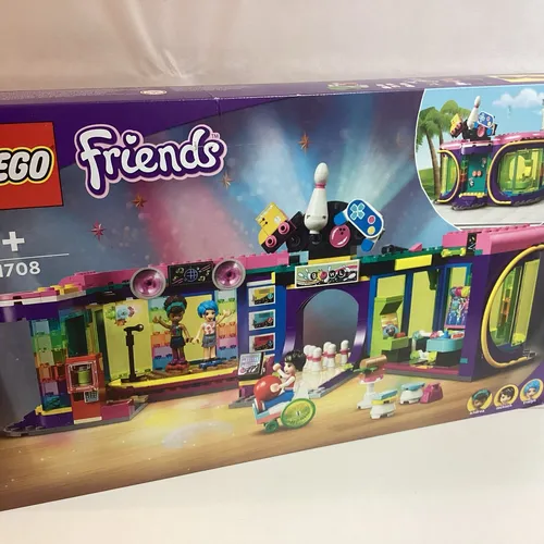 LEGO® Friends 41708 Rollschuhdisco - LEGO Set für kreative Kids ab 7 Jahren, mit lebendiger Rollschuhdisco für endlosen Spielspaß und Freundschafts-Abenteuer.