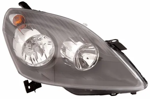 Hauptscheinwerfer für OPEL ZAFIRA B - Frontscheinwerfer für rechts, inklusive Stellmotor für elektrische Leuchtweitenregulierung, passend für Modelle bis 2012, E-Prüfzeichen, hochwertiges Gehäuse in Schwarz.