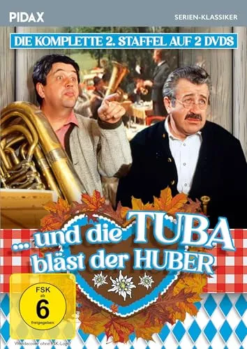 Und die Tuba bläst der Huber, Staffel 2 / Weitere 13 Folgen der Kultserie von Georg Lohmeier („Königlich Bayerisches Amtsgericht“) (Pidax Serien-Klassiker) [2 DVDs]