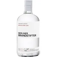 Berliner Brandstifter Dry Gin - 700ml, handverarbeitet mit handgepflückten Blüten und Kräutern, 43,3% vol, für ein einzigartiges Geschmackserlebnis