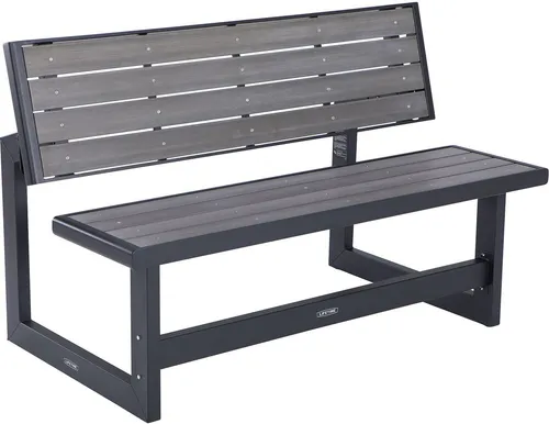 Soroplay Gartentisch 2-in1 Sitzbank und Tisch – Harbor Grey - Lautsprecher: Multifunktionaler Gartentisch, der als Sitzbank und Tisch genutzt werden kann – ideal für Gartenpartys oder entspannte Stunden im Freien.