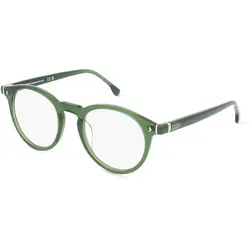 Lozza VL4377 Herren-Brille inkl. Gläser Vollrand Panto Kunststoff-Gestell 50mm/21mm/145mm, grün