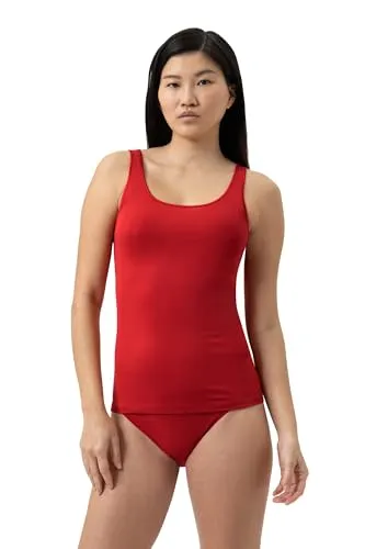 Mey Tagwäsche Serie Emotion Damen Tops breiter Träger Red Carpet S(38) - Elegantes Damen Top mit breiten Trägern und Rundhalsausschnitt. Die fließende Qualität sorgt für hohen Tragekomfort und eine perfekte Passform. Ideal für jeden Anlass.