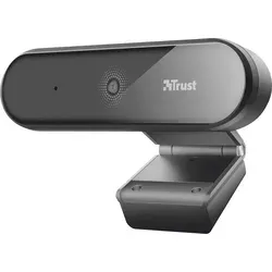 Trust Tyro Webcam Full HD 1080p mit Mikrofon - Webcam für Videokonferenzen, bietet kristallklares HD-Video und integriertes Mikrofon für optimale Audioqualität, ideal für Home Office oder Online-Meetings.
