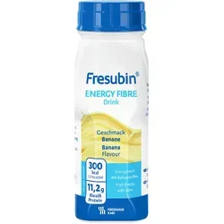 FRESUBIN Energy Fibre Drink Banane - Hochkalorische Trinknahrung - Arzneimittel für eine bedarfsdeckende Ernährung, eiweißreich und laktosefrei, ideal bei Appetitlosigkeit und erhöhtem Energiebedarf.