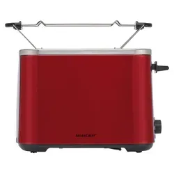 SILVERCREST KITCHEN TOOLS Edelstahl Toaster Doppelschlitz STE 850 E1 - Toaster mit hochwertigem Edelstahl-Gehäuse, 7 Bräunungsstufen und elektronischer Bräunungskontrolle für perfekte Röstergebnisse.