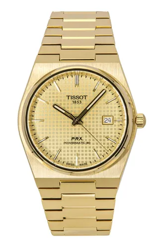 Tissot PRX Automatic Casual T137.407.33.021.00 Herrenuhr - Elegante Armbanduhr für Herren mit automatischem Uhrwerk, 100m wasserdicht und Saphirglas – perfekt für den Alltag und besondere Anlässe.