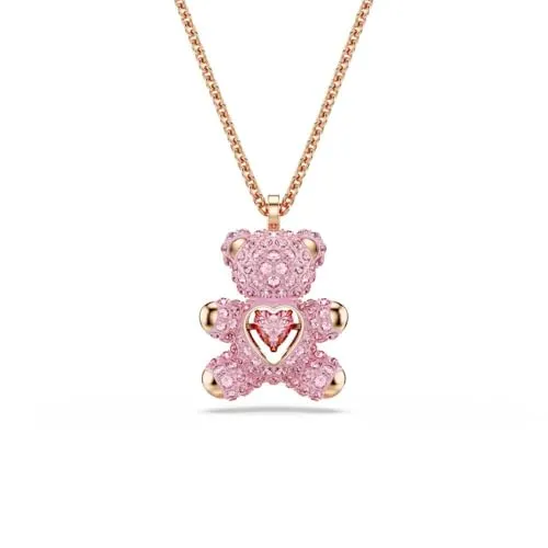 Swarovski Kettenanhänger - Eleganter Kettenanhänger aus hochwertigem Kristall, in edlem Gold mit praktischem Karabinerverschluss – perfekt für besondere Anlässe.