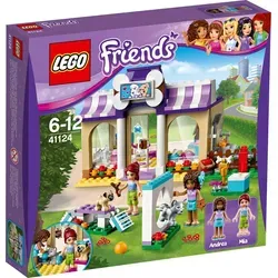LEGO FRIENDS Heartlake Welpen-Betreuung 41124 - LEGO Set für Kinder von 6-12 Jahren, mit 286 Teilen für kreativen Spielspaß und tierische Abenteuer in Heartlake City.