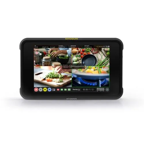 Atomos Shogun Classic Pro Edition - Technik: Hochmoderne All-in-One-Lösung mit 7-Zoll-HDR-Monitor, 4K HDR-Recording und Multi-Cam-Switching für professionelle Videoaufnahmen und Livestreaming.
