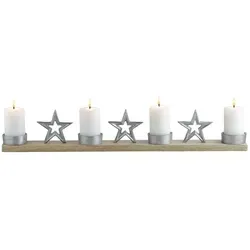 Marrakesch Orient & Mediterran Interior Adventskranz Calistro - Adventskranz-Kerzenständer aus hochwertigem Metall, modern und vielseitig – ideal für eine stilvolle Herbst- und Weihnachtsdeko!